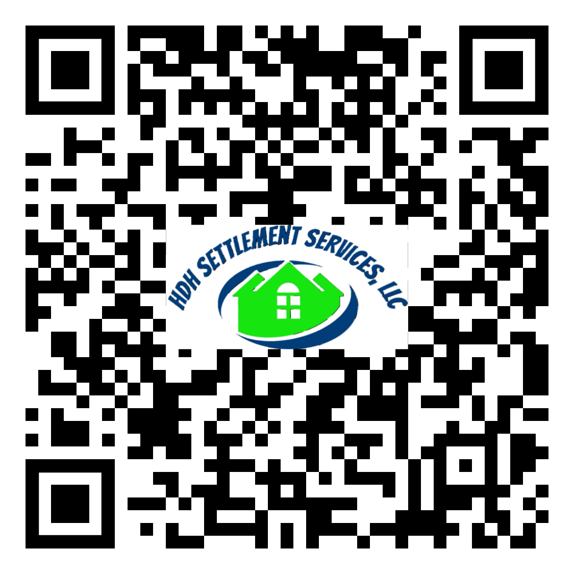 HDH Settlement Services Payload QR Code